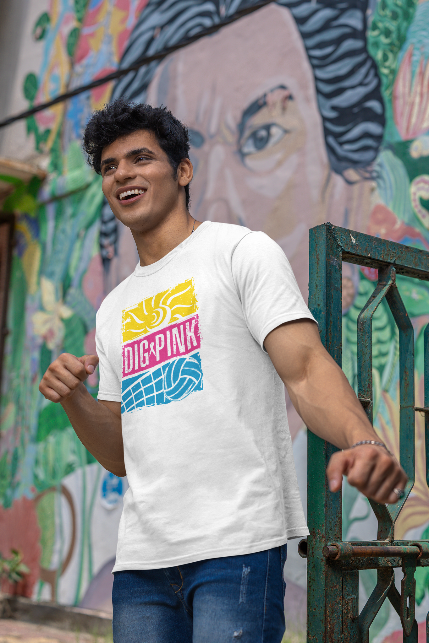 Suns Out Funs Out Dig Pink Unisex Jersey Short Sleeve Tee
