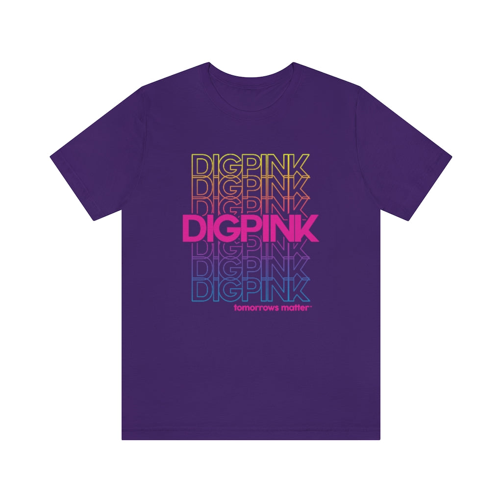 Dig Pink Repeater Unisex Jersey Short Sleeve Tee