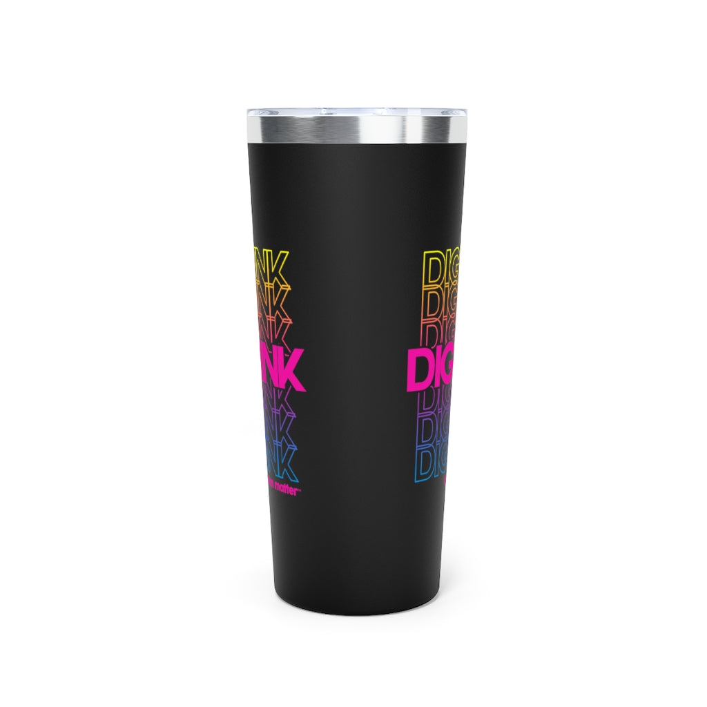 Dig Pink® Repeater Copper Vacuum Insulated Tumbler, 22oz