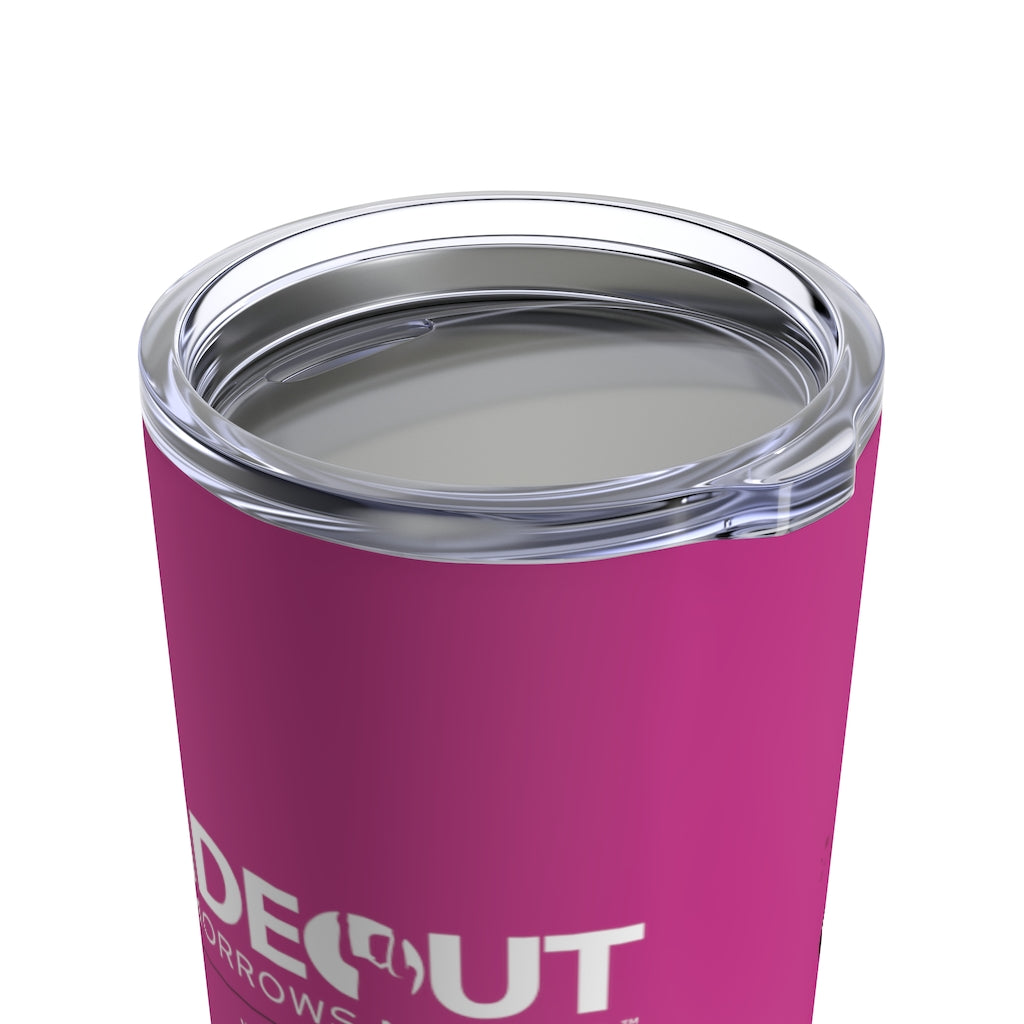 A Splash of Dig Pink® 20oz Tumbler