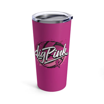 A Splash of Dig Pink® 20oz Tumbler