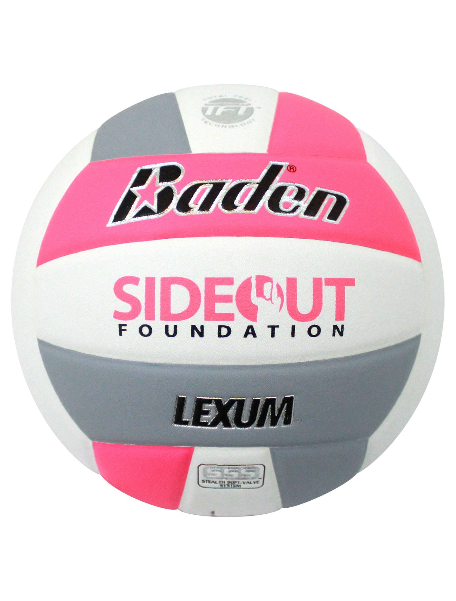Official Baden Lexum Dig Pink® Microfiber Volleyball with Logos