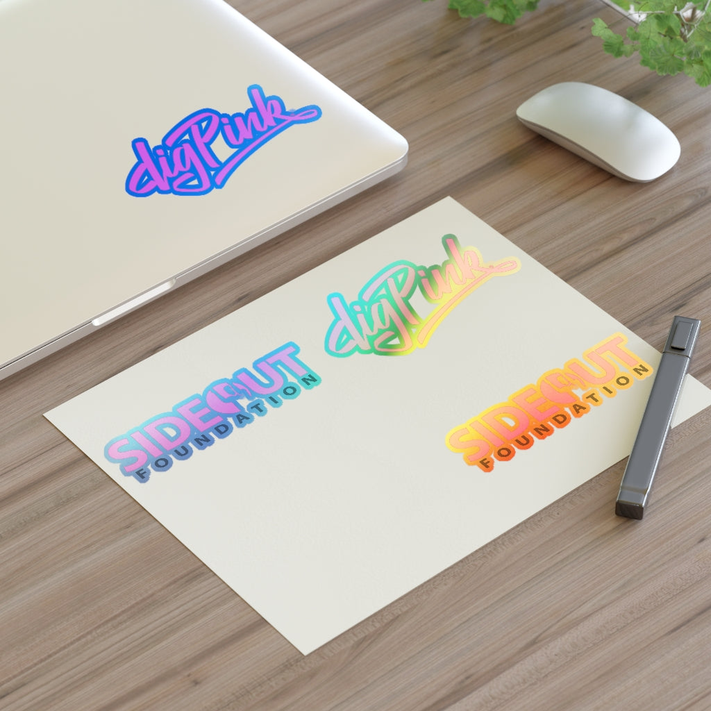 Side-Out/Dig Pink® Vinyl Sticker Sheets
