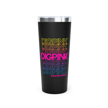 Dig Pink® Repeater Copper Vacuum Insulated Tumbler, 22oz