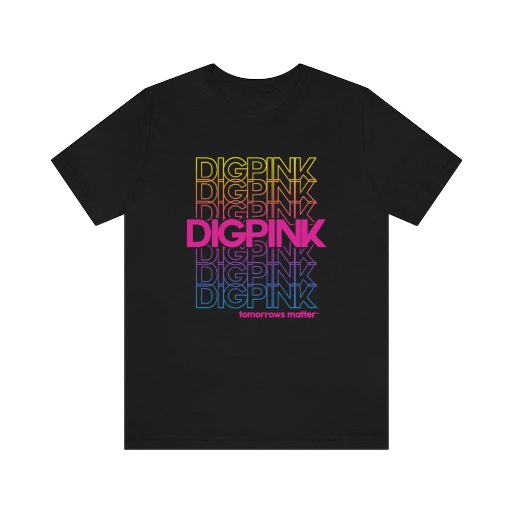 Dig Pink Repeater Unisex Jersey Short Sleeve Tee