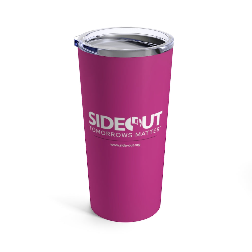 A Splash of Dig Pink® 20oz Tumbler