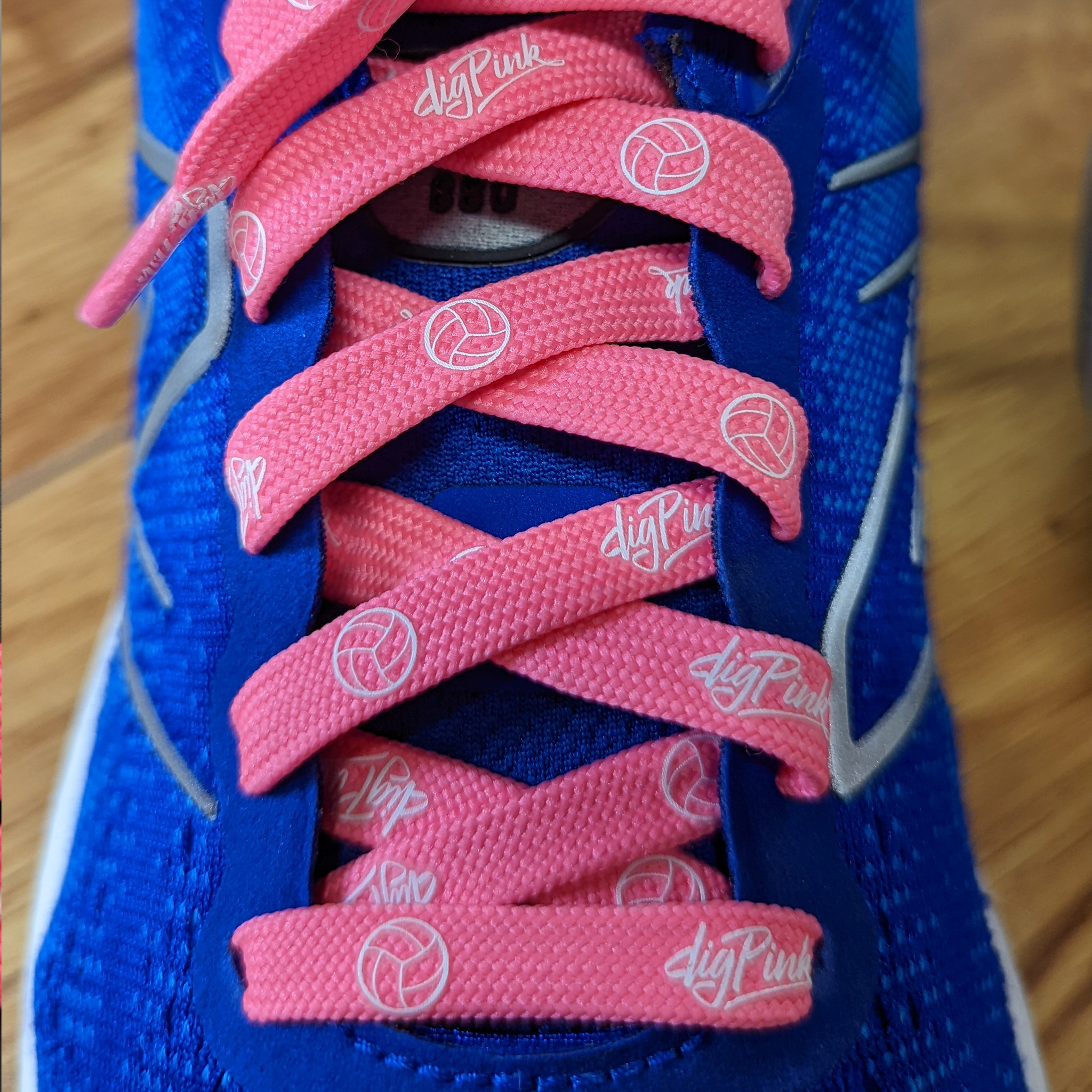 OTC 6 Pair Pink Ribbon Sneaker Shoelaces – Breast Cancer Awareness – Unisex
